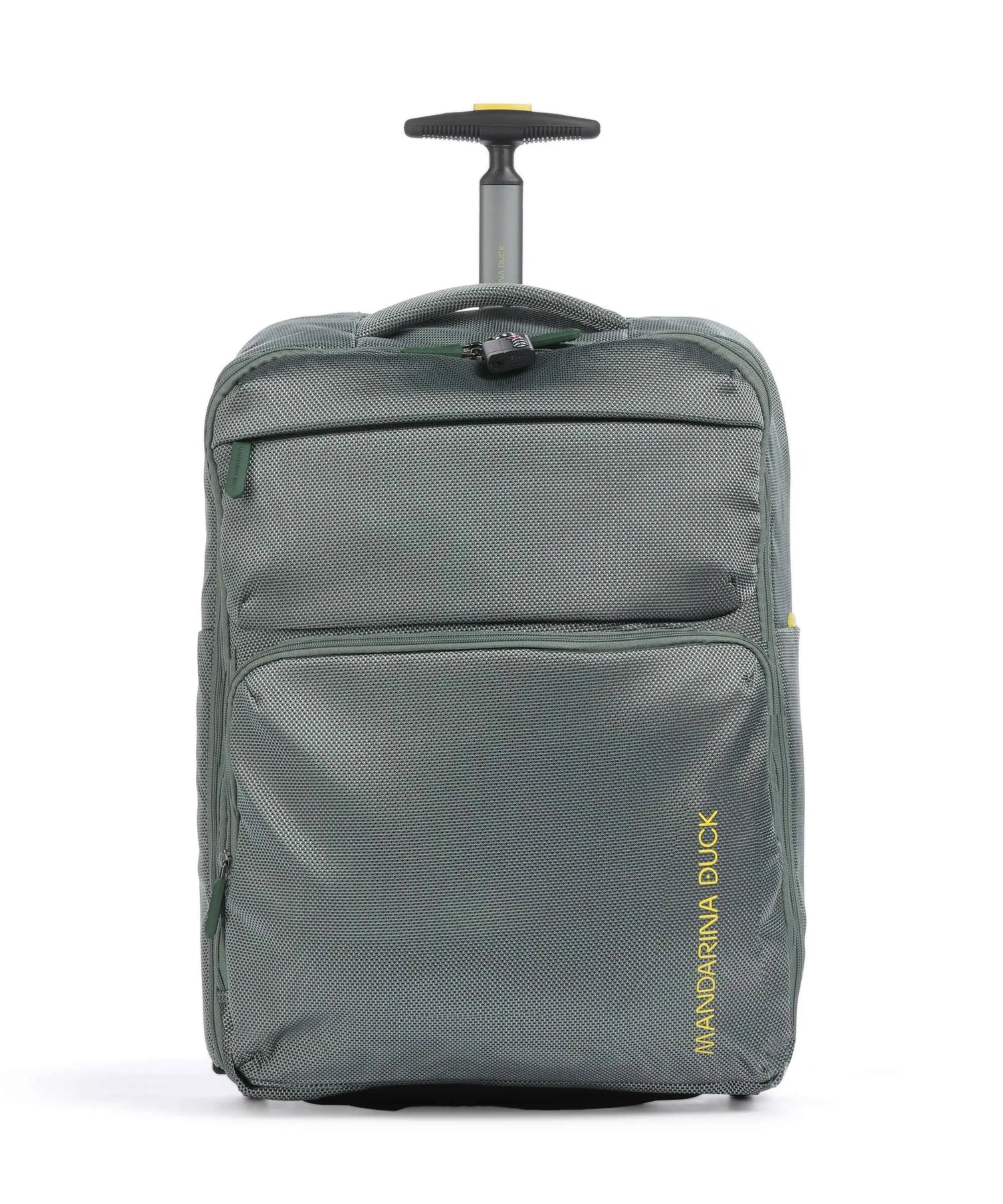 Mandarina Duck τσάντα πλάτης + trolley Zephyr Iceberg green