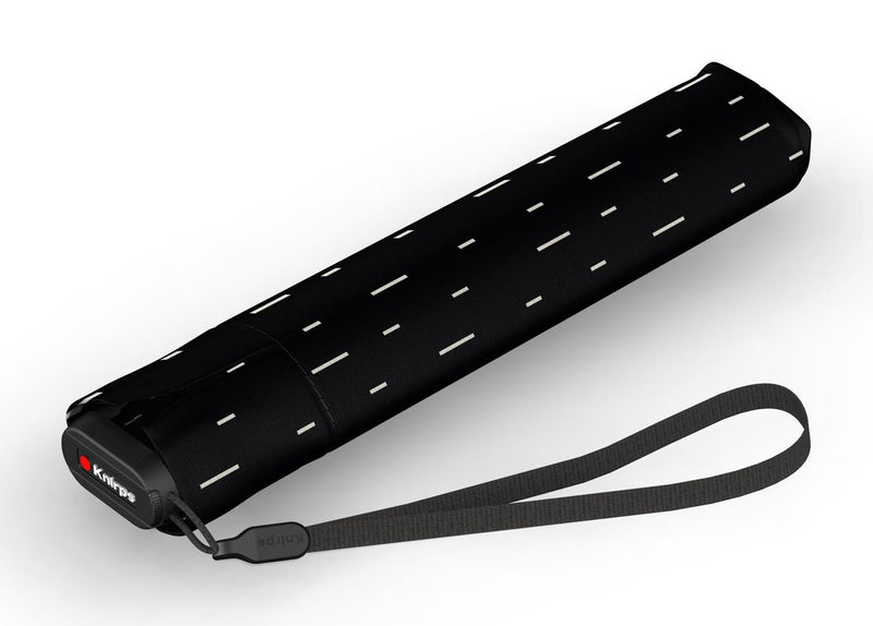 Ομπρέλα Knirps ultra slim us.050 χειροκίνητη rain μαύρη