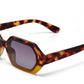OKKIA γυαλιά ηλίου Andrea εξαγωνικά Havana yellow OK022-HY