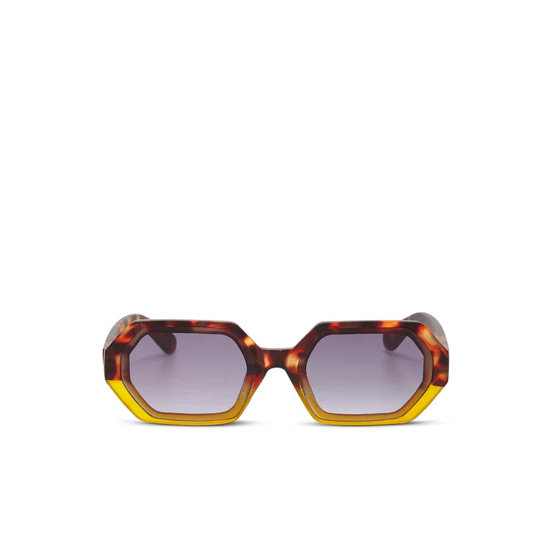 OKKIA γυαλιά ηλίου Andrea εξαγωνικά Havana yellow OK022-HY