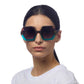 OKKIA γυαλιά ηλίου Emma εξαγωνικά blue Havana OK015-HB