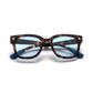 OKKIA γυαλιά ηλίου Giovanni Classic Havana and blue lenses OK012CH-BL