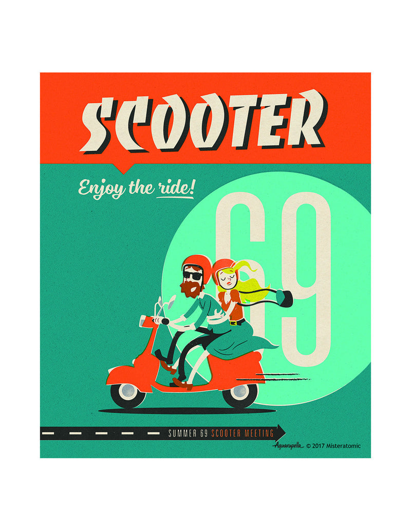 Πανί Μικροΐνες SCOOTER