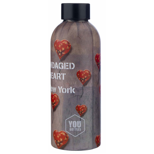 Θερμός YouBottles Bansky Bandaged Heart 500ml